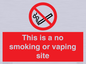 PS15305: This is a no smoking or vaping site