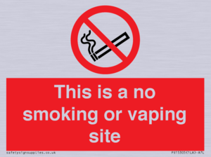 PS15305: This is a no smoking or vaping site