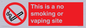 PS15305: This is a no smoking or vaping site