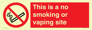 PS15305: This is a no smoking or vaping site