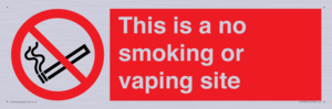 PS15305: This is a no smoking or vaping site
