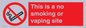 PS15305: This is a no smoking or vaping site