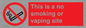 PS15305: This is a no smoking or vaping site