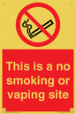 PS15305: This is a no smoking or vaping site