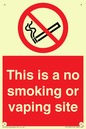 PS15305: This is a no smoking or vaping site