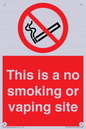 PS15305: This is a no smoking or vaping site