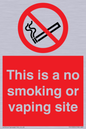 PS15305: This is a no smoking or vaping site