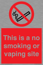 PS15305: This is a no smoking or vaping site