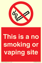 PS15305: This is a no smoking or vaping site