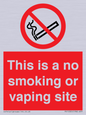 PS15305: This is a no smoking or vaping site
