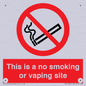 PS15305: This is a no smoking or vaping site