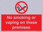 PS15307: No smoking or vaping on these premises
