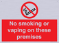 PS15307: No smoking or vaping on these premises