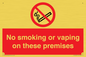 PS15307: No smoking or vaping on these premises