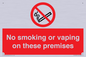 PS15307: No smoking or vaping on these premises