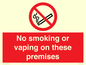 PS15307: No smoking or vaping on these premises
