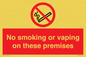 PS15307: No smoking or vaping on these premises