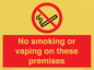 PS15307: No smoking or vaping on these premises