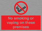 PS15307: No smoking or vaping on these premises