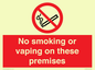 PS15307: No smoking or vaping on these premises