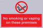 PS15307: No smoking or vaping on these premises