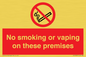 PS15307: No smoking or vaping on these premises