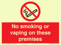 PS15307: No smoking or vaping on these premises