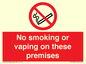 PS15307: No smoking or vaping on these premises