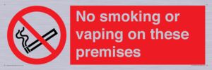 PS15307: No smoking or vaping on these premises