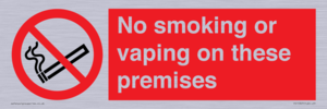 PS15307: No smoking or vaping on these premises