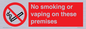 PS15307: No smoking or vaping on these premises