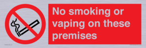 PS15307: No smoking or vaping on these premises