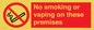 PS15307: No smoking or vaping on these premises