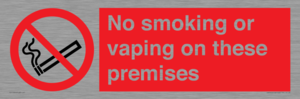 PS15307: No smoking or vaping on these premises