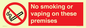 PS15307: No smoking or vaping on these premises