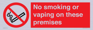 PS15307: No smoking or vaping on these premises