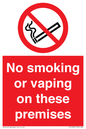 PS15307: No smoking or vaping on these premises