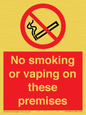 PS15307: No smoking or vaping on these premises