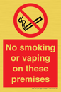 PS15307: No smoking or vaping on these premises