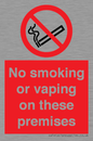 PS15307: No smoking or vaping on these premises