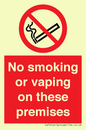 PS15307: No smoking or vaping on these premises