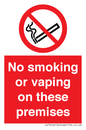 PS15307: No smoking or vaping on these premises