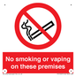 PS15307: No smoking or vaping on these premises