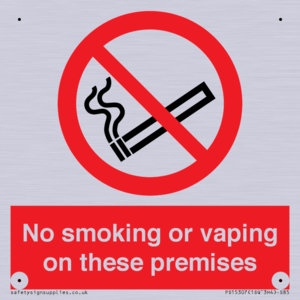 PS15307: No smoking or vaping on these premises