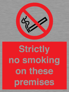 PS17: no smoking on premises