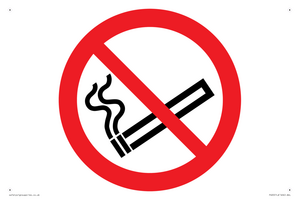 PS20: No smoking symbol