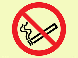 PS20: No smoking symbol