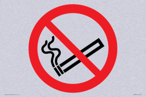 PS20: No smoking symbol