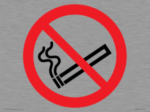 PS20: No smoking symbol