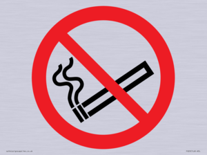PS20: No smoking symbol